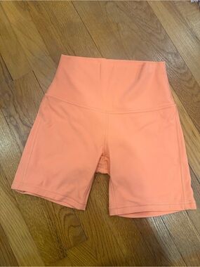 Lululemon align shorts- Coral